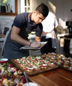 Appetizers & Tapas passing around ~ Corporate or Private Events with ThinkOFood and Chef Andrey Kravchenkk in Toronto and the GTA